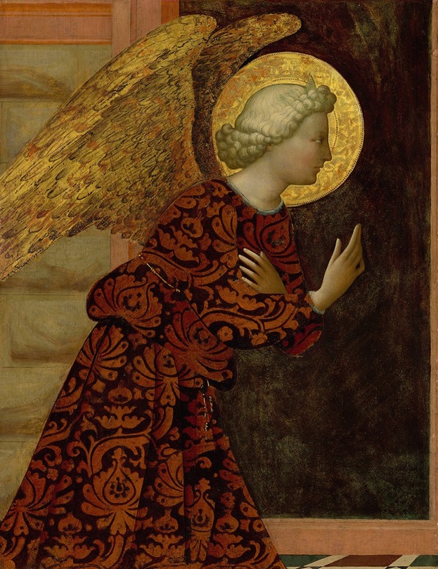 Masolino da Panicale - The Archangel Gabriel