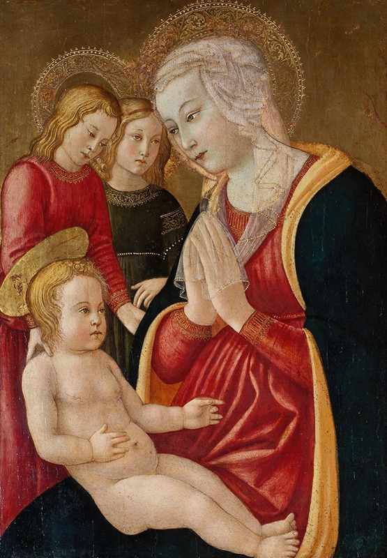 Master Of The Castello Nativity - Madonna and Child