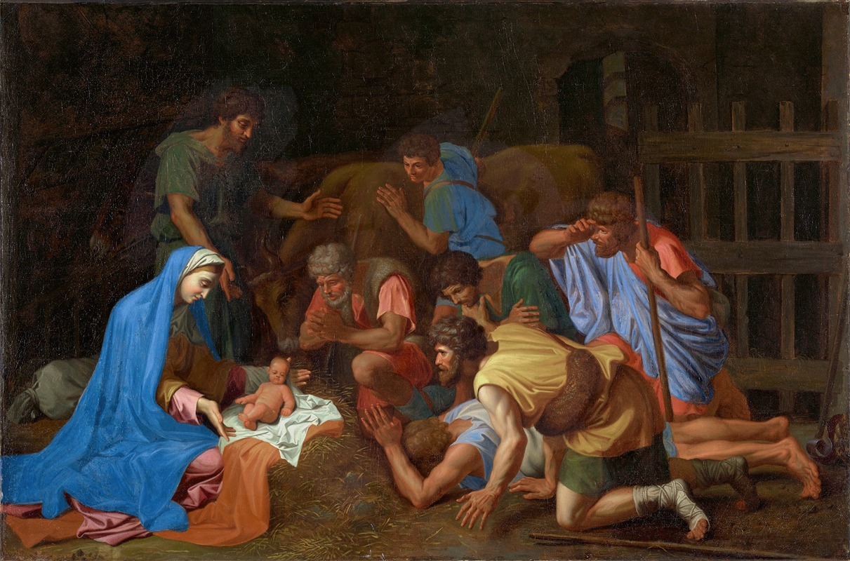 Nicolas Poussin - The Adoration of the Shepherds