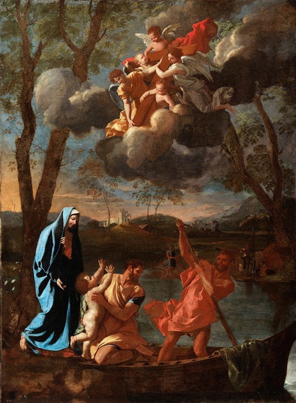 Nicolas Poussin - The Return of the Holy Family to Nazareth