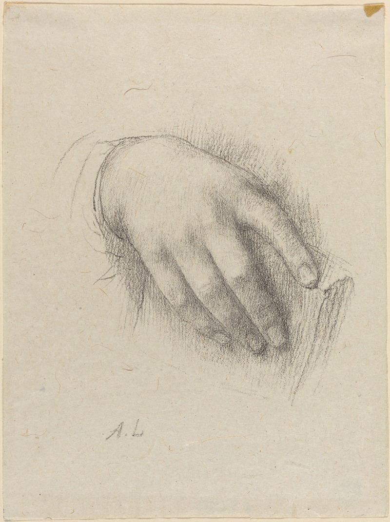Alphonse Legros - The Hand of the Artist’s Daughter