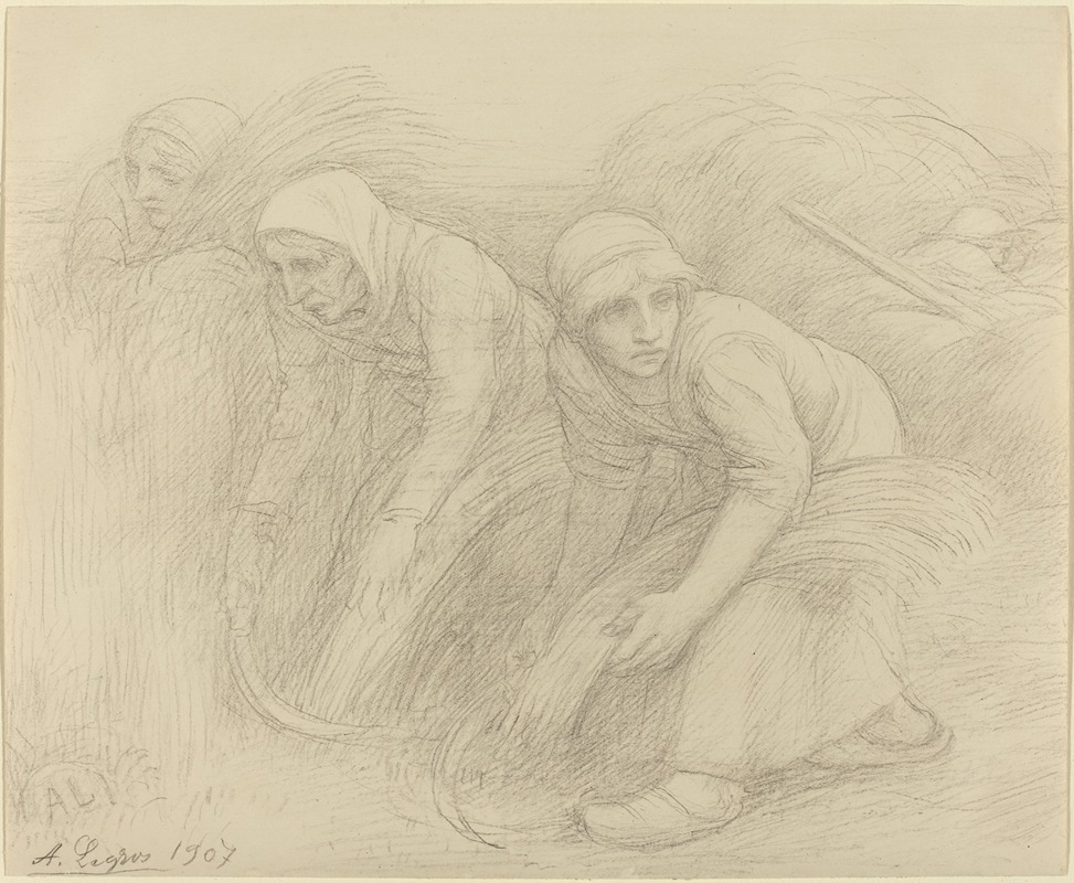 Alphonse Legros - The Reapers