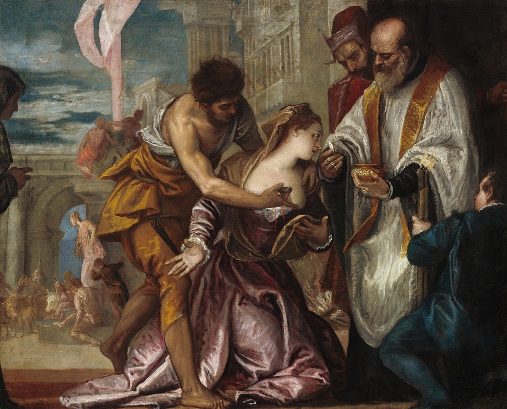 Paolo Veronese - The Martyrdom and Last Communion of Saint Lucy