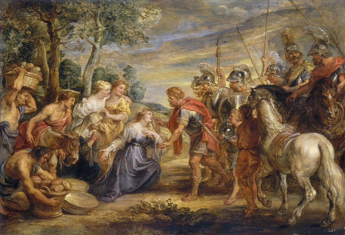Peter Paul Rubens - The Meeting of David and Abigail