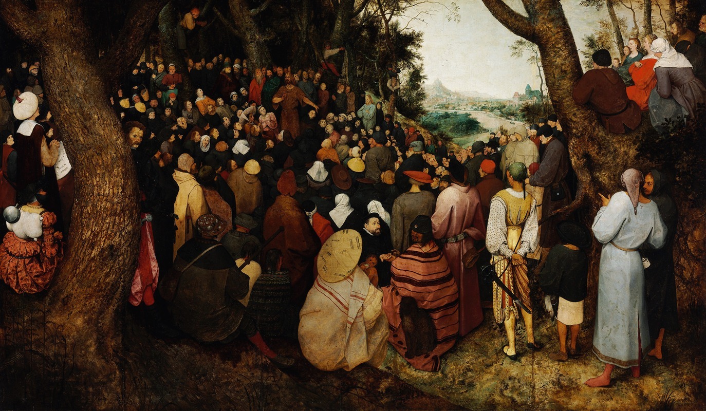 Pieter Bruegel The Elder - The Sermon of Saint John the Baptist