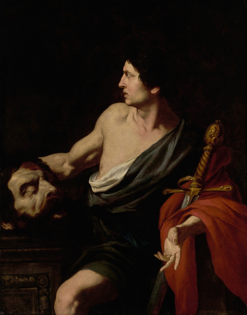Pietro Novelli - David with the Head of Goliath