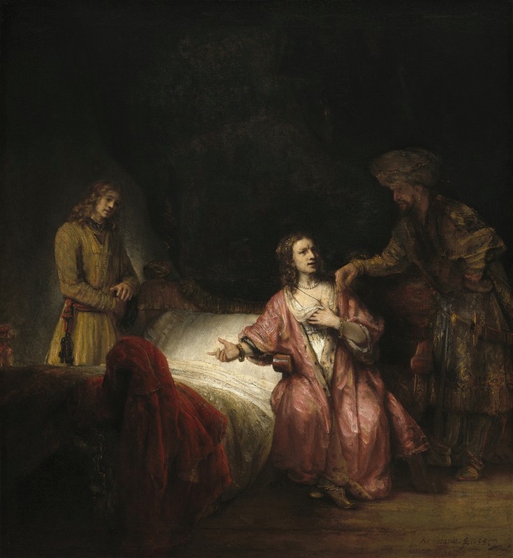 Rembrandt van Rijn - Joseph Accused by Potiphar’s Wife