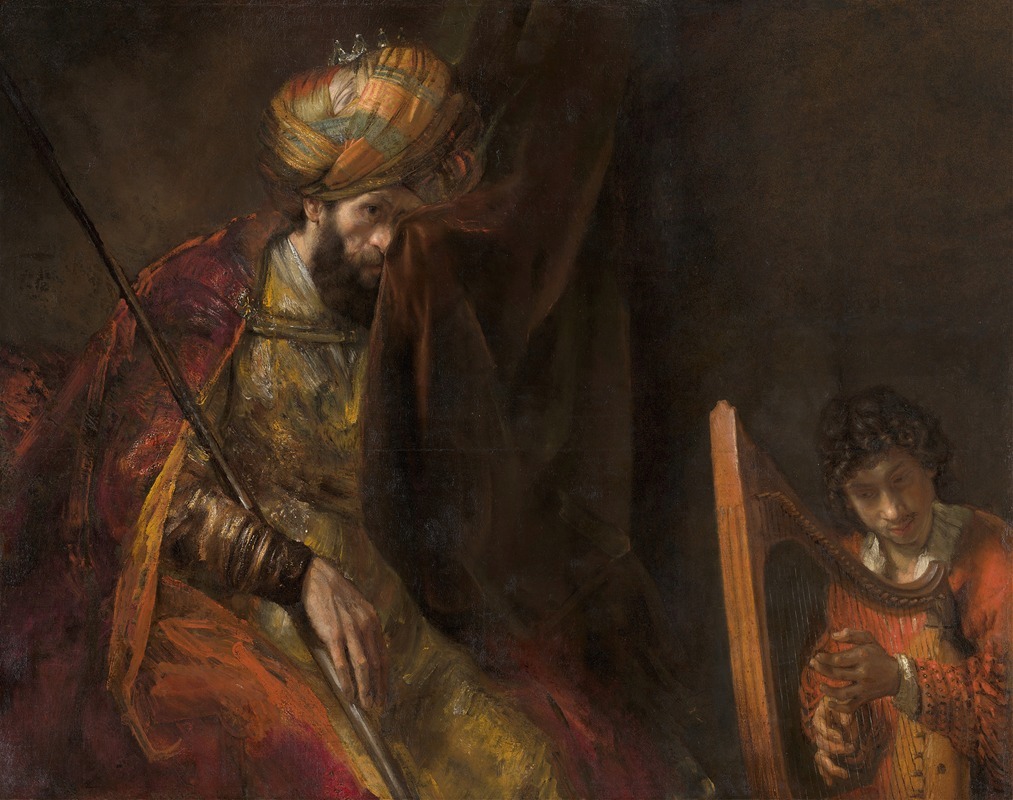 Rembrandt van Rijn - Saul and David