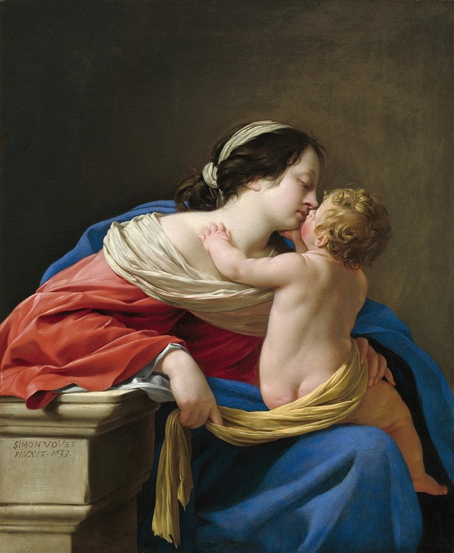 Simon Vouet - Madonna and Child