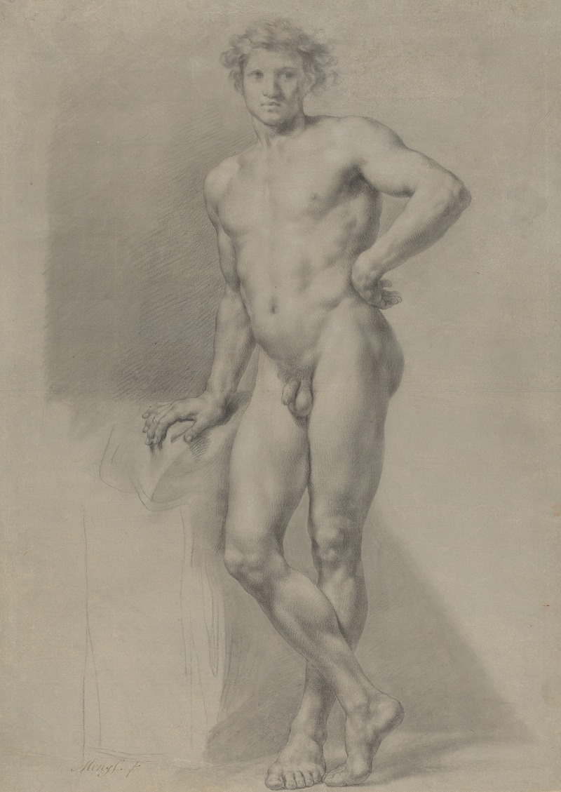 Anton Raphael Mengs - Male Nude Study