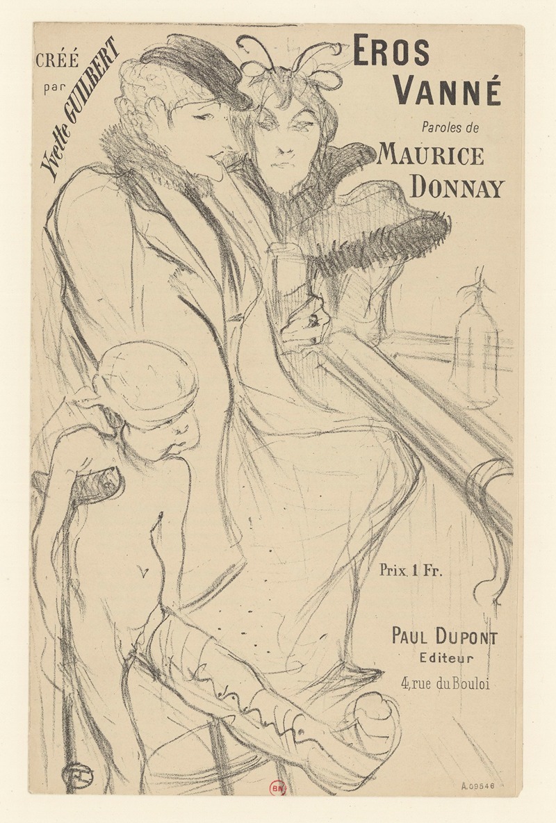 Henri de Toulouse-Lautrec - Eros vanné
