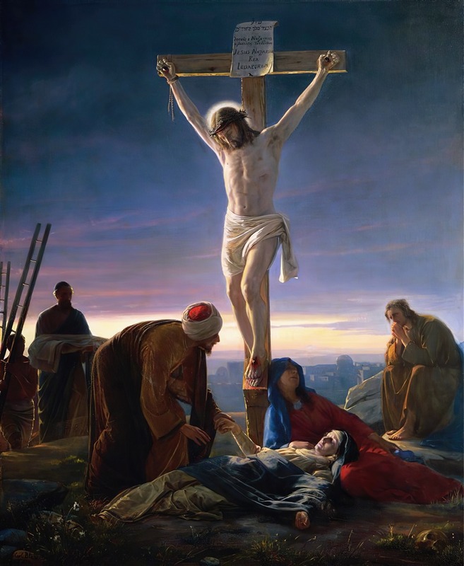 Carl Bloch - Christ on the Cross