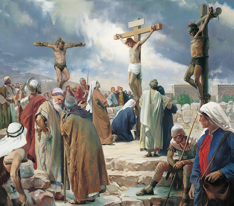 Carl Bloch - Crucifixion
