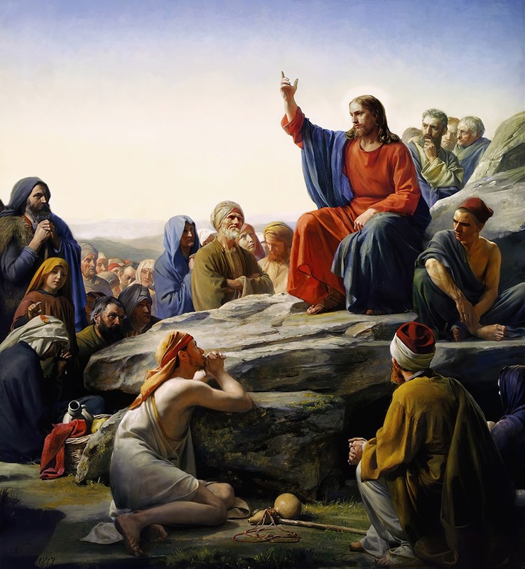 Carl Bloch - The Sermon on the Mount