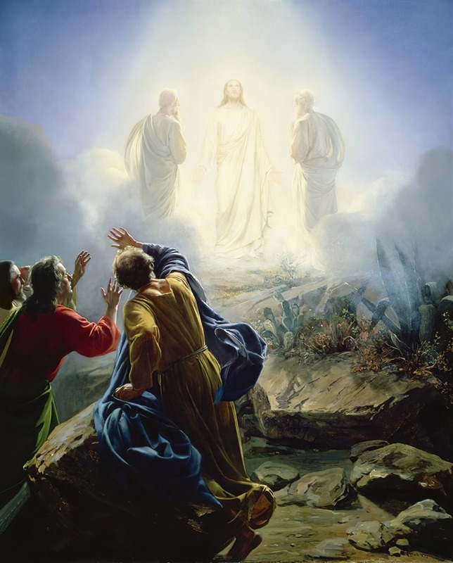 Carl Bloch - Transfiguration of Jesus