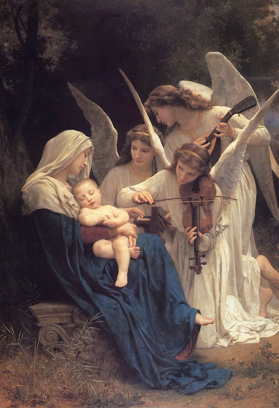 William Bouguereau - The song of the angels