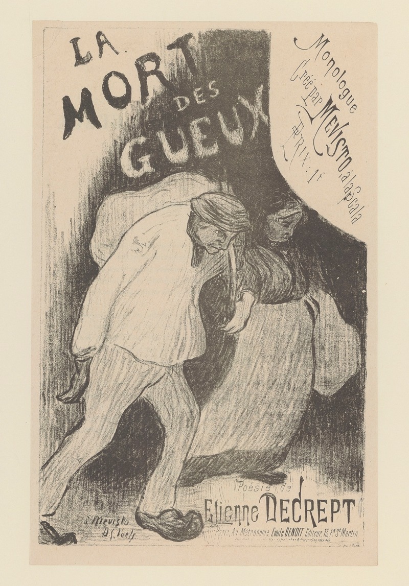 Henri-Gabriel Ibels - La mort des gueux