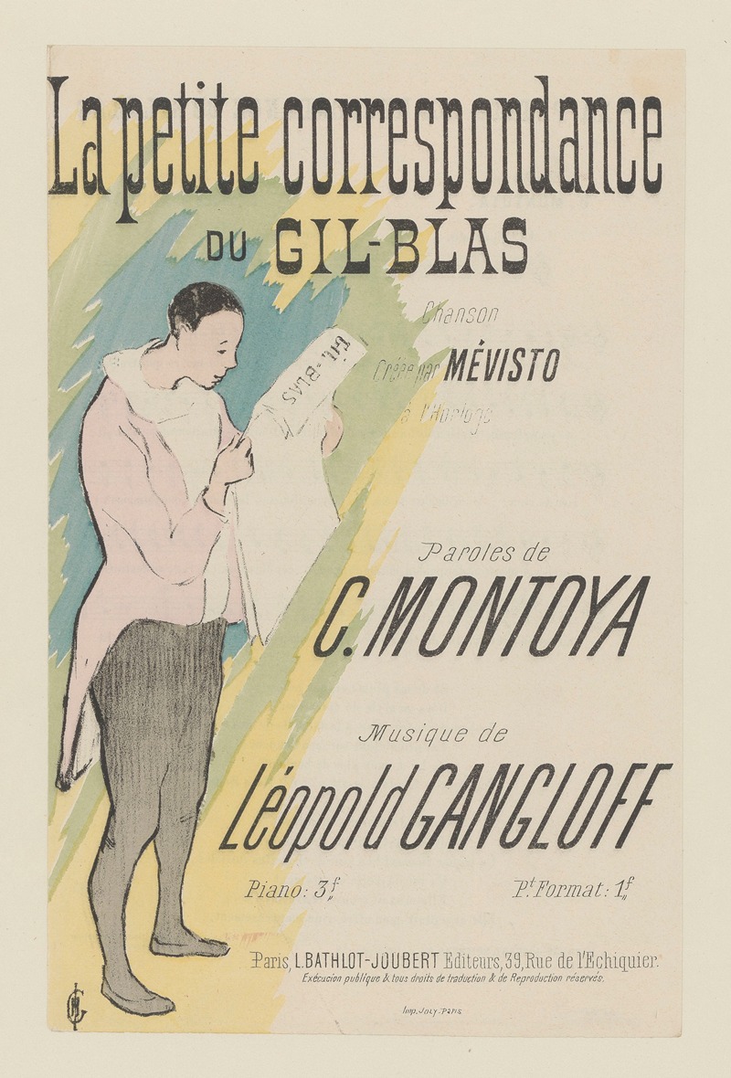 Henri-Gabriel Ibels - La petite correspondance – du Gil-Blas