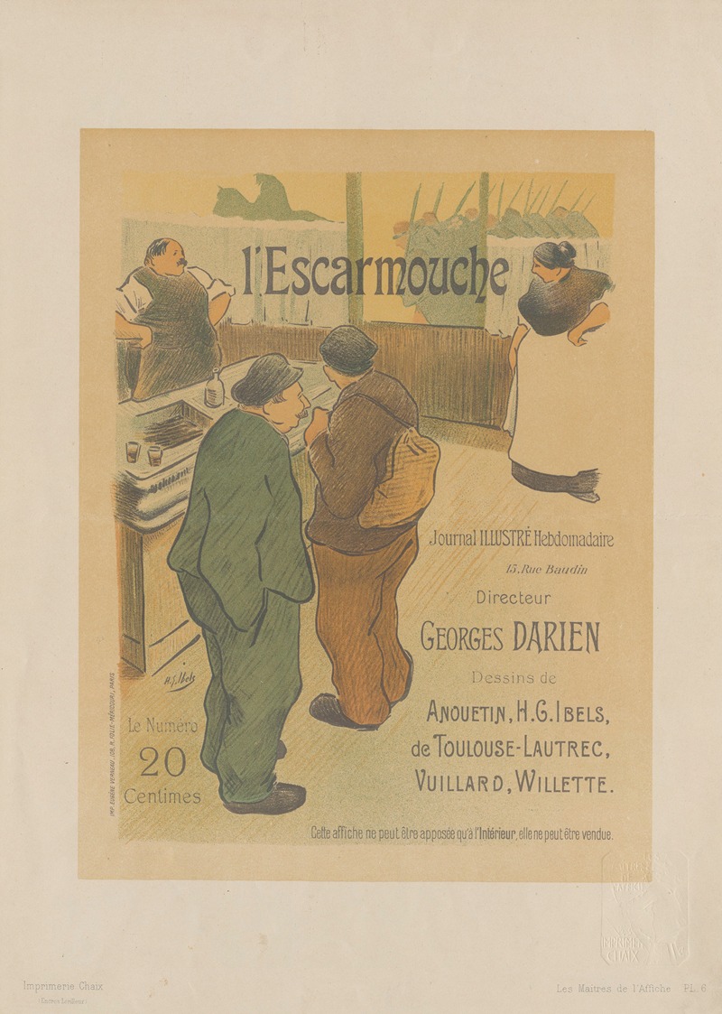 Henri-Gabriel Ibels - L’Escarmouche