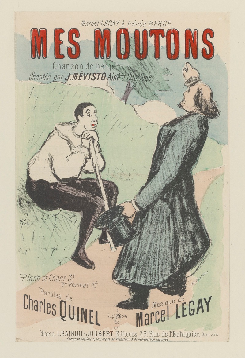 Henri-Gabriel Ibels - Mes Moutons