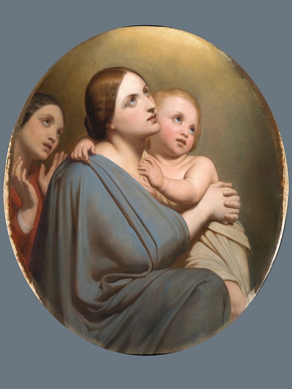 Ary Scheffer - Blessed Are The Pure Of Heart
