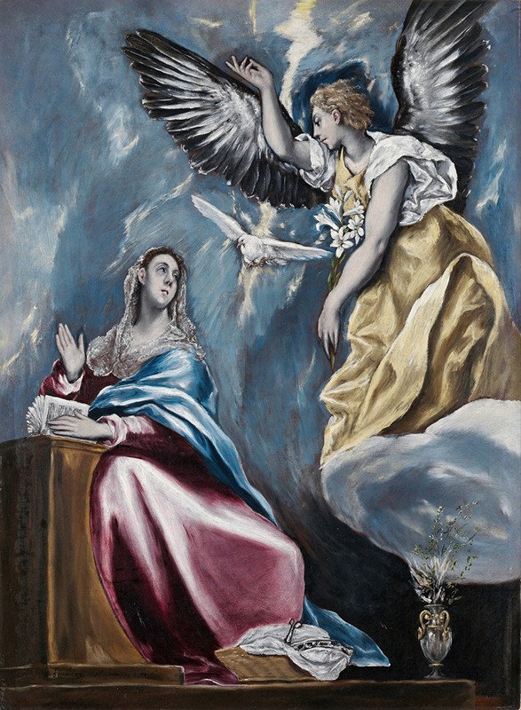 El Greco (Domenikos Theotokopoulos) - The Annunciation