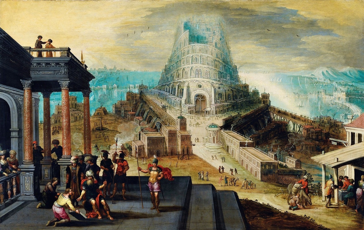 Hendrick van Cleve III - The Tower Of Babel