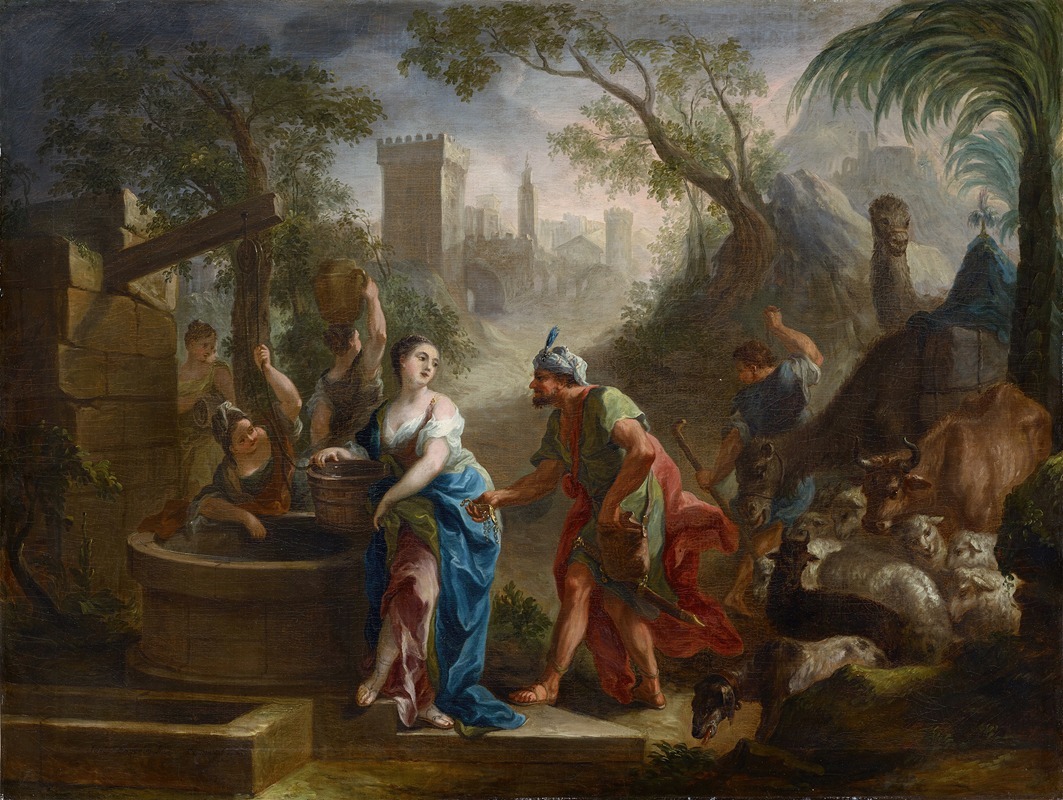 Joseph Esperlin - Rebekka And Eliezer At The Well
