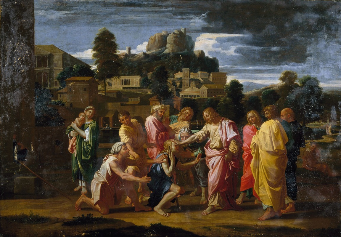 Nicolas Poussin - The Blind Men Of Jericho