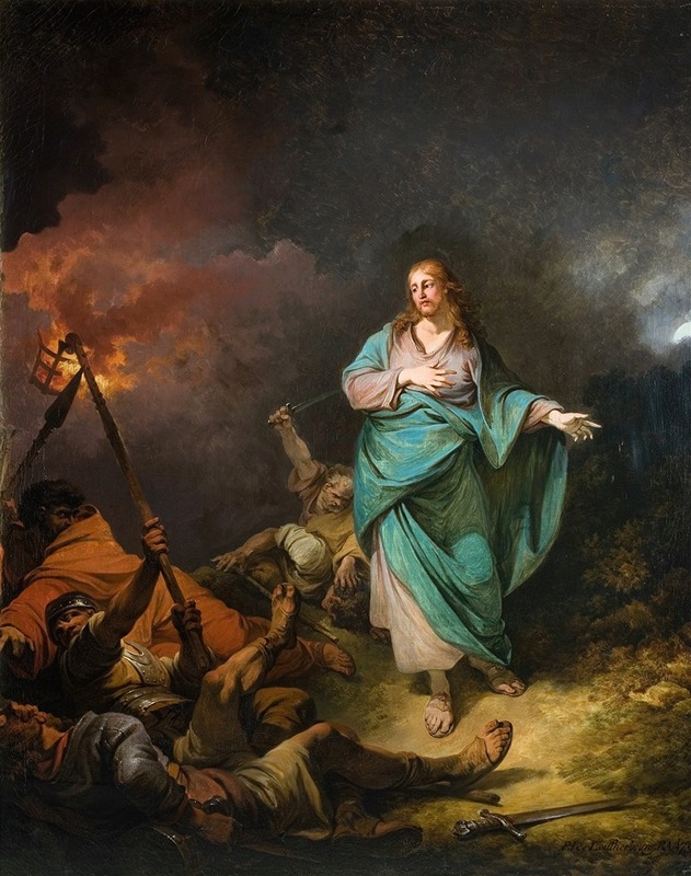 Philip James de Loutherbourg - The Betrayal Of Christ