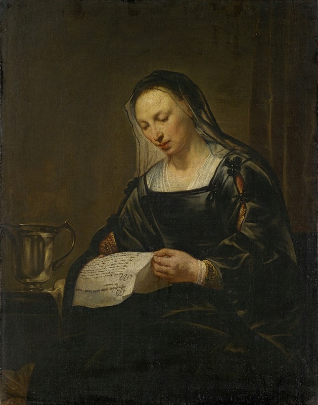 Pieter Fransz. de Grebber - Saint Magdalene, Reading A Letter