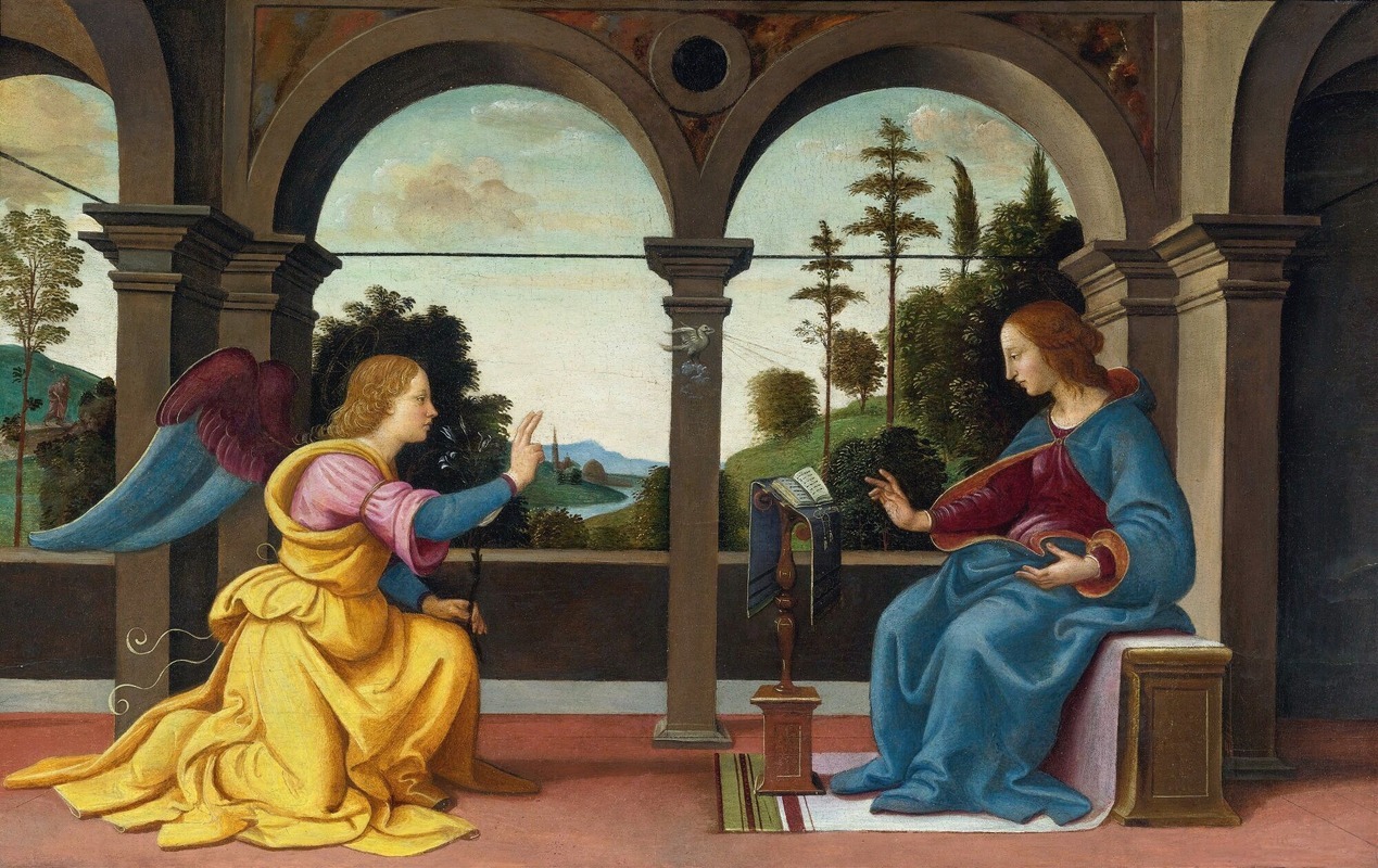 Raffaellino Del Garbo - The Annunciation