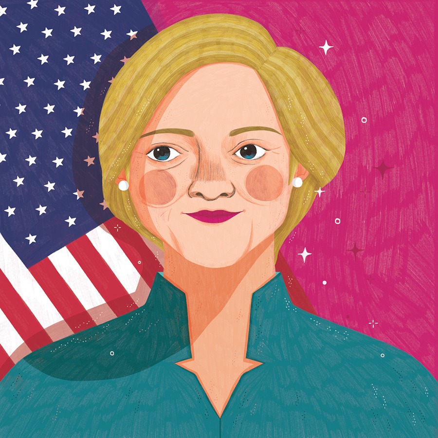 Hillary Clinton by Kathrin Honesta - Artvee