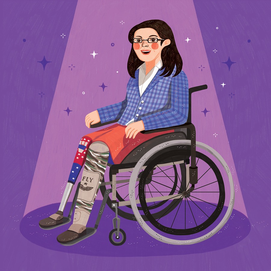 Tammy Duckworth by - Artvee