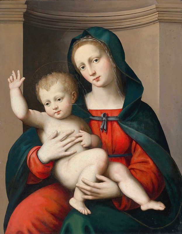 Antonio del Ceraiolo - The Madonna and Child