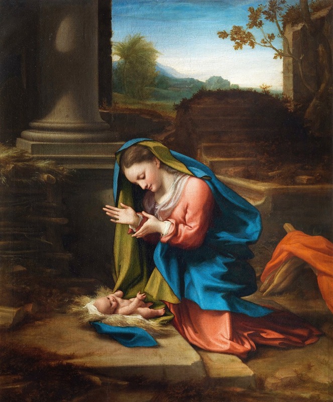 Correggio - Adoration of the Christ Child