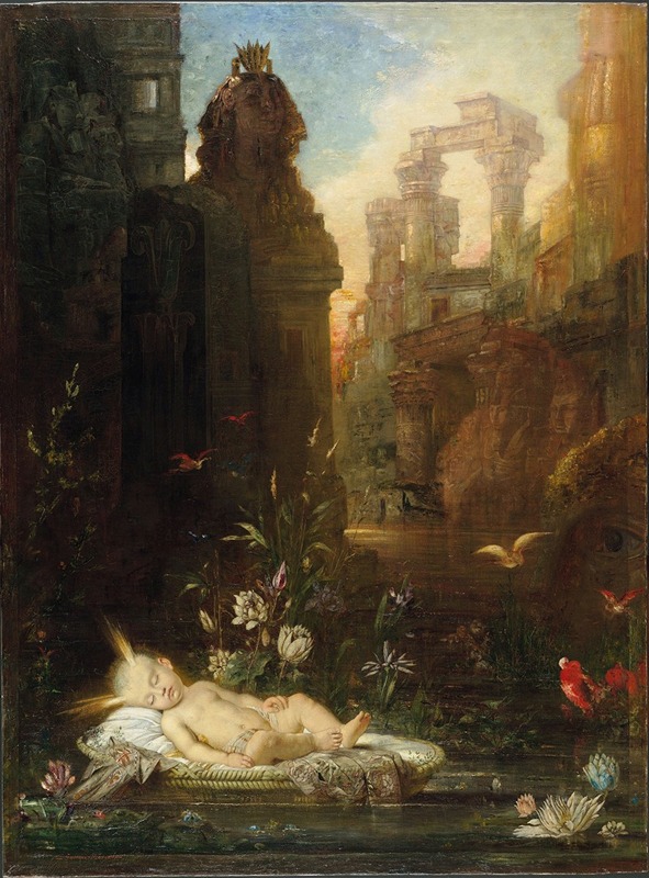 Gustave Moreau - The Infant Moses