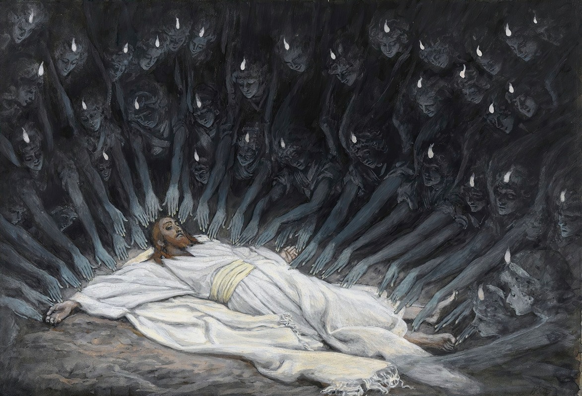 James Tissot - Jesus Ministered to by Angels