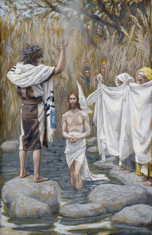 James Tissot - The Baptism of Jesus