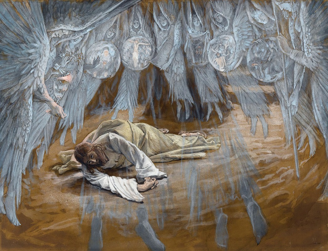 James Tissot - The Grotto of the Agony