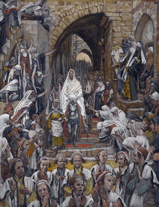 James Tissot - The Procession in the Streets of Jerusalem