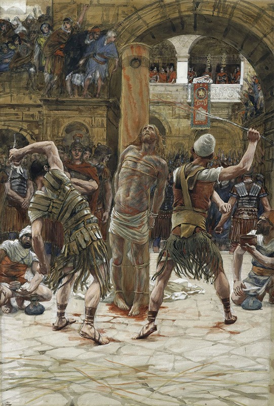 James Tissot - The Scourging on the Front