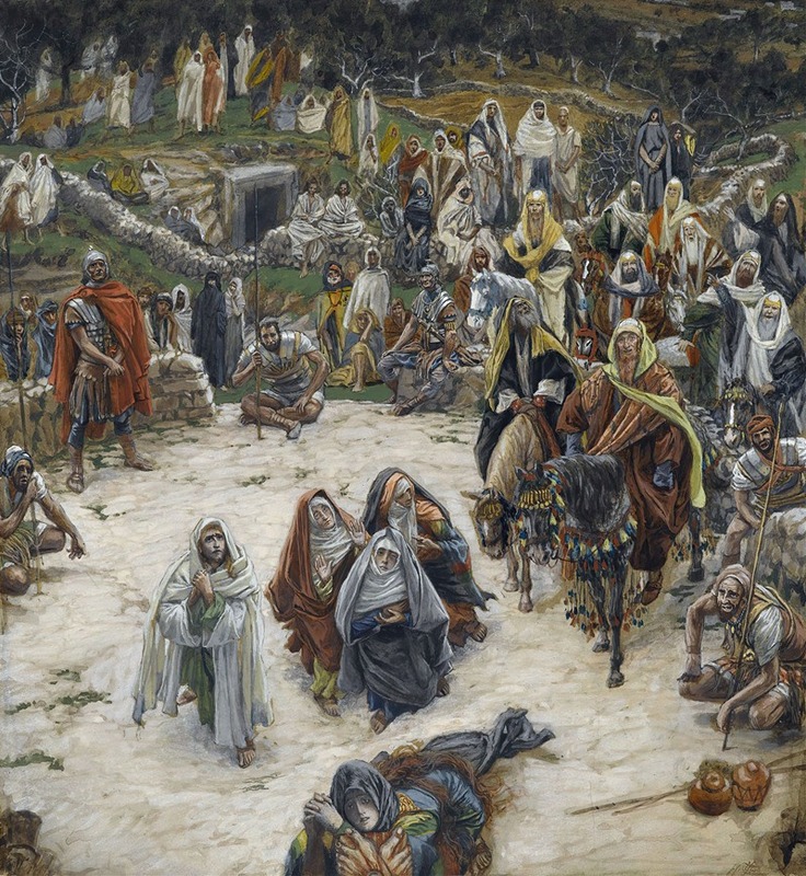 James Tissot - What Our Lord Saw from the Cross