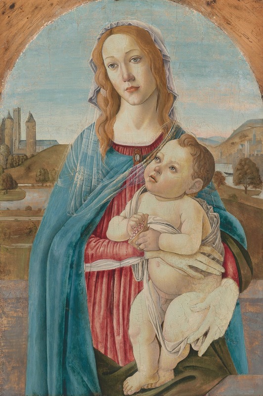 Sandro Botticelli - Virgin and Child