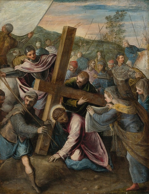Circle of Tintoretto - Christ On The Way To Calvary