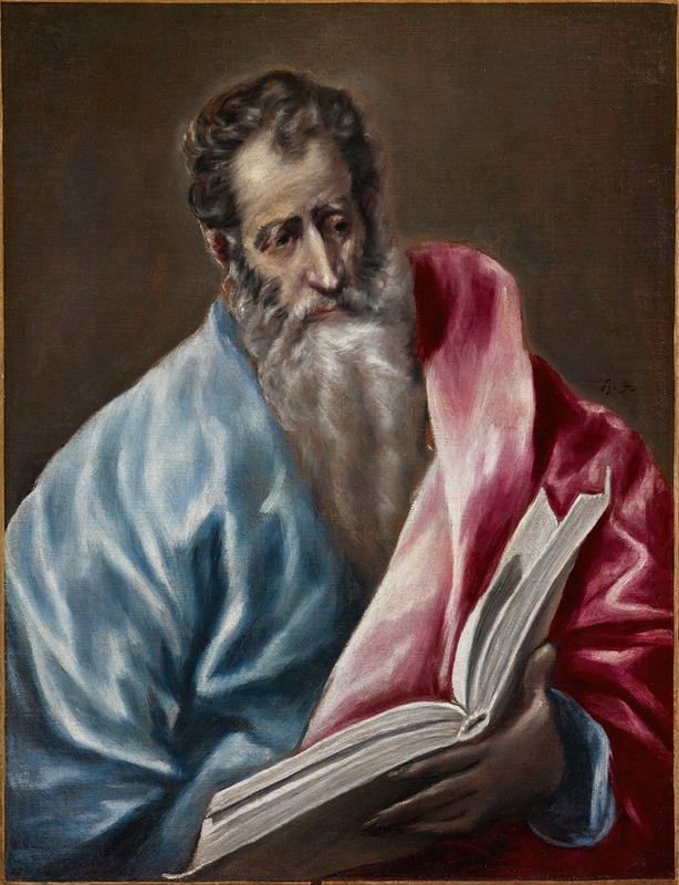 El Greco (Domenikos Theotokopoulos) - St. Matthew