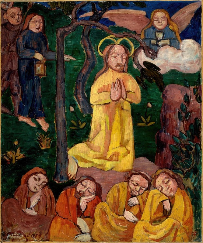 Emile Bernard - Yellow Christ