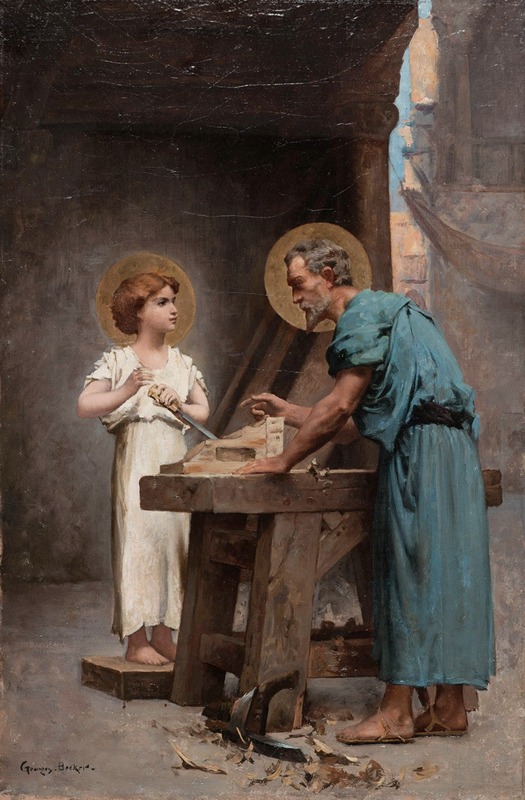 Georges Becker - Saint Joseph protecteur de l’enfance de Jésus