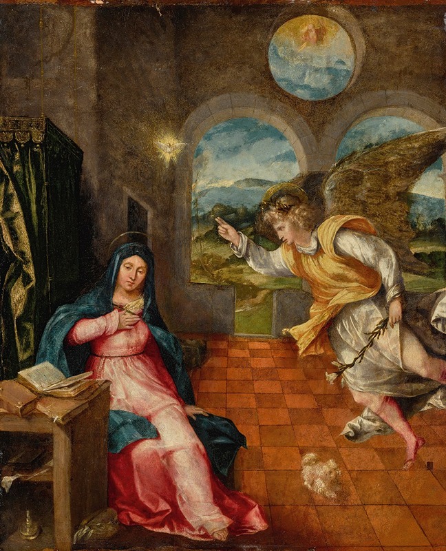 Giovanni Da Asola - The Annunciation