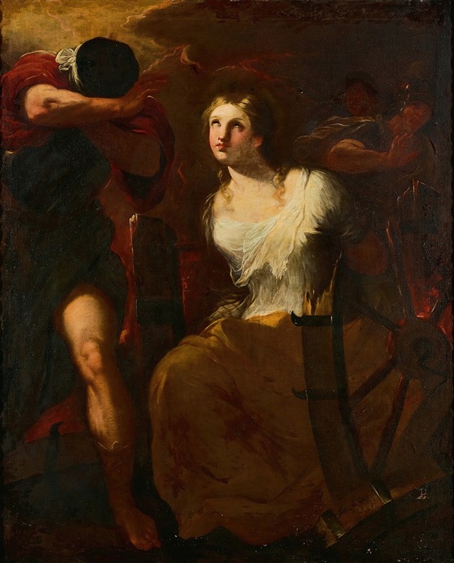 Giuseppe Simonelli - The Martyrdom Of Saint catherine Of Alexandria
